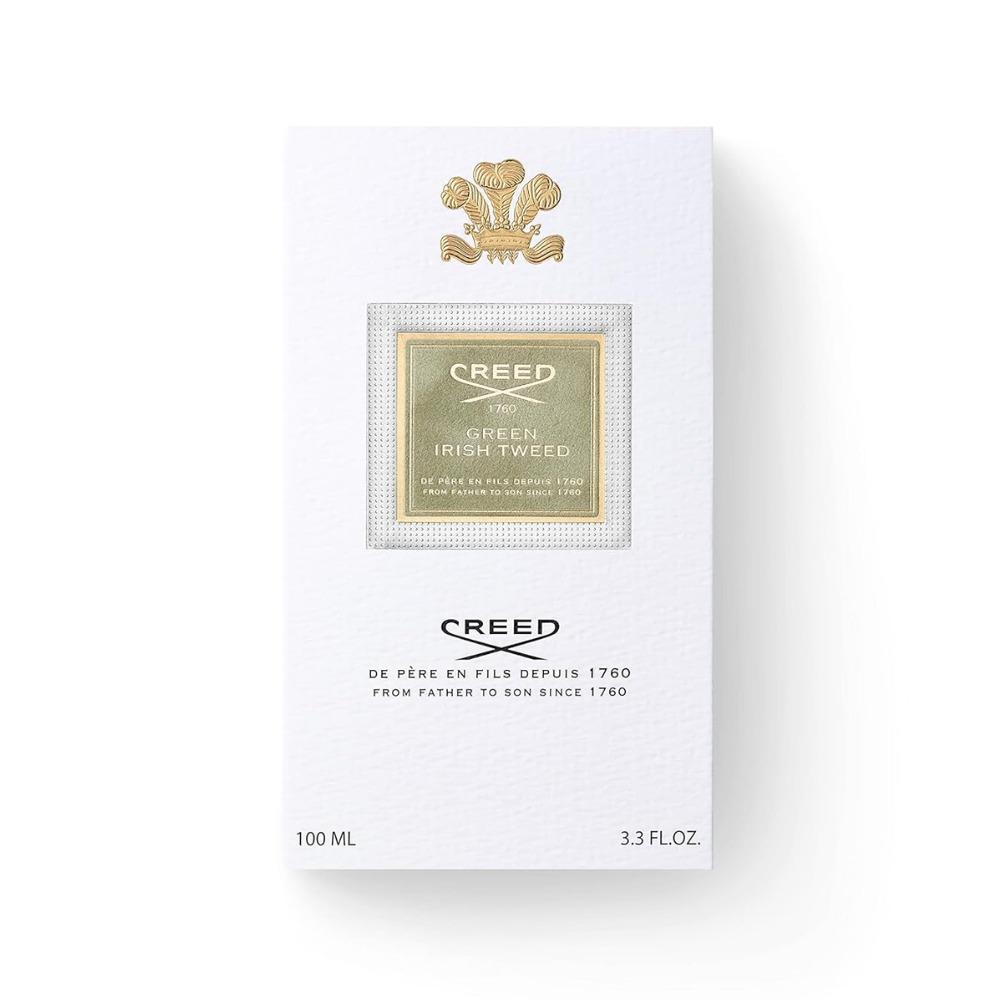 Creed Green Irish Tweed Eau de Parfum, Unisex Perfume 3.3 oz / 100 ml – Fresh Green, Aromatic & Woody Fragrance