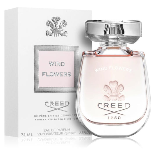 Creed Wind Flowers Eau de Parfum Spray for Women, 75 ml / 2.5 oz – Floral Amber, Jasmine, Tuberose & Praline Luxury Perfume